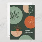 抽象芸術ホリデイサークル シーズンカード (正面/裏面)