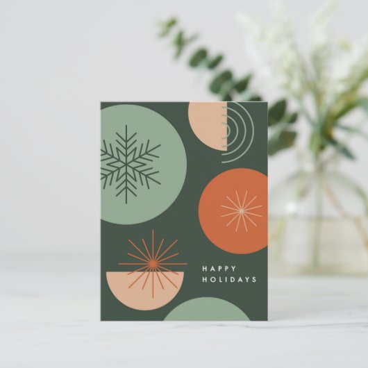 抽象芸術ホリデイサークル シーズンポストカード (スタンド正面)