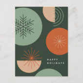 抽象芸術ホリデイサークル シーズンポストカード (正面)