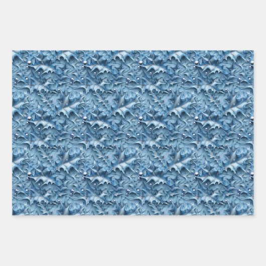 抽象芸術ホリーアイビーデザイン ラッピングペーパーシート (正面2)