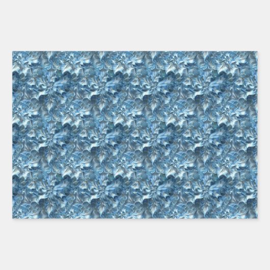 抽象芸術ホリーアイビーデザイン ラッピングペーパーシート (正面)