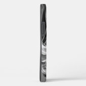 抽象芸術ホワイトスモークオンブラック Case-Mate iPhoneケース (裏面 / 右)