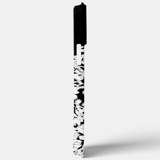 抽象芸術ホワイトフラワーケースメイトiPhoneケース Case-Mate iPhoneケース (裏面 / 右)