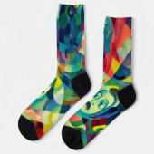 抽象芸術ホープ ソックス (左)