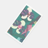 抽象芸術ボタニカルオーキカラフルッドガーデンホーム (コーナー)