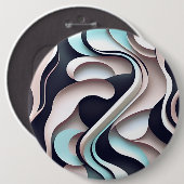 抽象芸術ボタン 缶バッジ (正面&裏面)