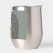 抽象芸術ボヘミアン図形パターン (左面)