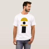 抽象芸術ボホの形状モダン Tシャツ (正面フル)