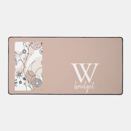 抽象芸術ボホウォームミニマルスタイル デスクマット (正面)