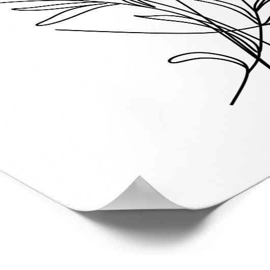 抽象芸術ボホウーマンイラストレーションポスター ポスター (角)