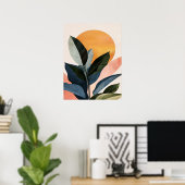 抽象芸術ボホモダンクリップアート印刷可能バンドル –  ポスター (ホームオフィス)