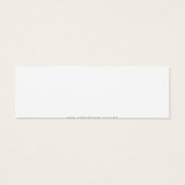 抽象芸術ボージュエリーイヤリング表示カード (裏面)