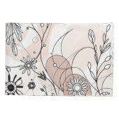 抽象芸術ボーモダンミニマルスタイル 枕カバー (裏面)