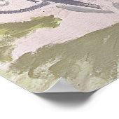 抽象芸術ボ絵画タニカル ポスター (角)