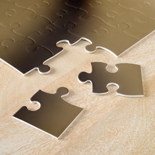 抽象芸術ポケットウォッチジグソーパズル ジグソーパズル (側面)