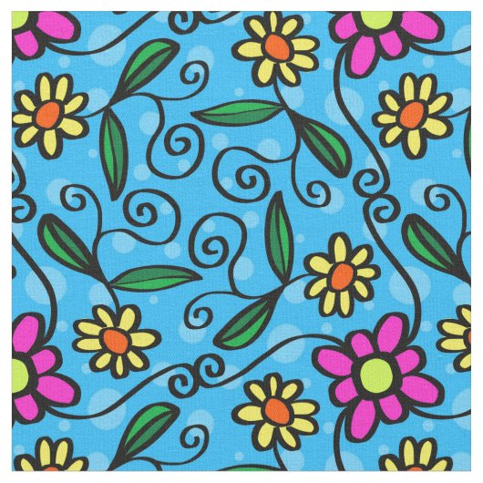 抽象芸術ポジス大プリント綿織物 ファブリック (クローズアップ)