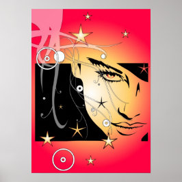 抽象芸術ポスター ポスター