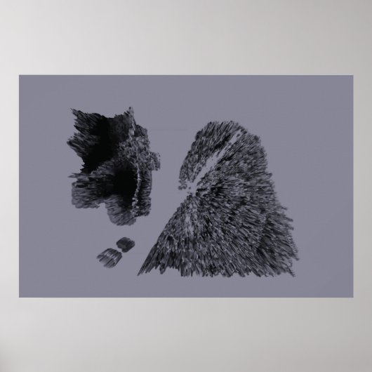 抽象芸術ポスター ポスター (正面)