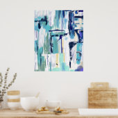 抽象芸術ポスター ポスター (キッチン)