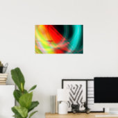 抽象芸術ポスター ポスター (ホームオフィス)