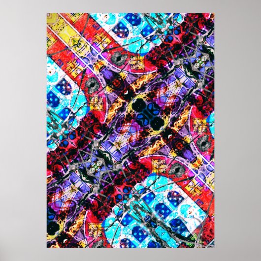 抽象芸術ポスター ポスター (正面)