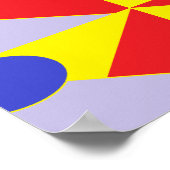 抽象芸術ポスター ポスター (角)