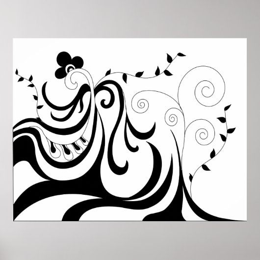 抽象芸術ポスター ポスター (正面)