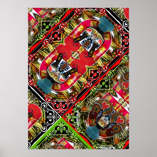 抽象芸術ポスター ポスター (正面)