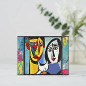 抽象芸術ポストカード ポストカード (スタンド正面)