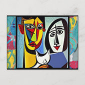 抽象芸術ポストカード ポストカード (正面)