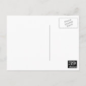 抽象芸術ポストカード ポストカード (裏面)