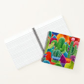 抽象芸術ポッテッドサッティスクエア ノートブック (内部)