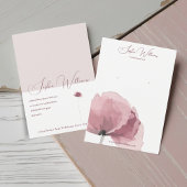 抽象芸術ポピー耳鳴りジュエリー表示カード