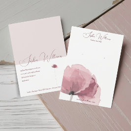 抽象芸術ポピー耳鳴りジュエリー表示カード