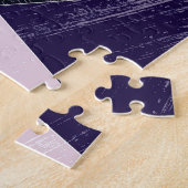 抽象芸術ポリゴンパターン、カラフル三角形。 ジグソーパズル (側面)