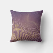 抽象芸術ポリゴン宇宙低ポリゴン暗色背景  クッション (裏面)