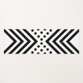 抽象芸術ポルカ ヨガマット (正面(横))