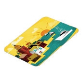 抽象芸術ポートシティ マグネット (左側)