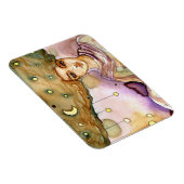 抽象芸術ポートレートと女かわいらし性 マグネット (右側)