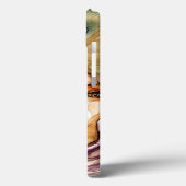 抽象芸術ポートレートと女かわいらし性 Case-Mate iPhoneケース (裏面 / 左)