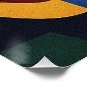 抽象芸術ポートレート芸術 ポスター (コーナー)