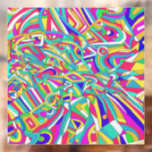 抽象芸術ポートレート ウィンドウサイン (シート2)