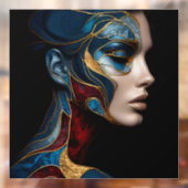 抽象芸術ポートレート ウィンドウサイン (シート2)