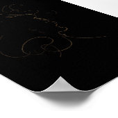 抽象芸術ポートレートA4 ポスター (角)