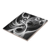 抽象芸術マインドネットワークアートセラミックタイル タイル (側面)