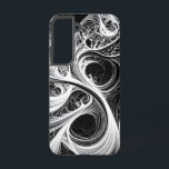 抽象芸術マインドネットワーク電話ケース SAMSUNG GALAXY S22ケース<br><div class="desc">この抽象芸術マインドネットワーク電話ケースで複雑な芸術性であなたの電話を包む。このデザインは黒オーガニックと白を打つ複雑な渦巻き型枠を特徴とし、複雑な心や未来的なネットワーク構造の深さを連想させる。細かい線は動的な動きとエネルギーの感覚を作り出し、デバイスをポータブルな抽象芸術アートに変える。内部ワーク、データフロー、相互接続性を視覚的に表すメタファーである。このZazzle電話ケースは、その魅惑的な外観を超えて、堅牢な保護を提供する。光沢のある仕上げのタフなスタイルケースとして制作され、日々のバンプ、落下、傷からサムスンギャラクシーS22を保護するように設計されている。この場合は、表現と実用的な耐久性芸術的の完璧なブレンドであっユニークて、複雑さ、意識、または技術であなたのスタイルと魅惑を反映している。会話を引き起こすこの興味深く詳細なデザインで目立つ。</div>