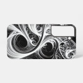 抽象芸術マインドネットワーク電話ケース SAMSUNG GALAXYケース (裏面横)