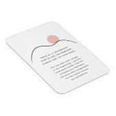 抽象芸術マウンテンサンテイクザハイロード引用文 マグネット (右側)