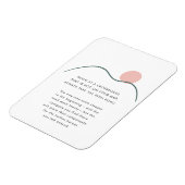 抽象芸術マウンテンサンテイクザハイロード引用文 マグネット (左側)