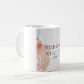 抽象芸術マグカップ コーヒーマグカップ (正面左)